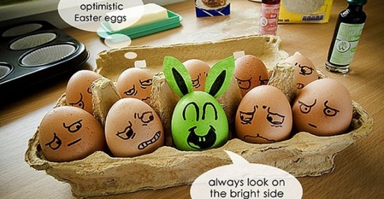 Optimistic Eggs! Easter 2013