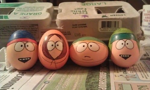 South Park eggs Easter 2013