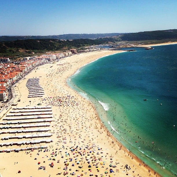 Praia da Nazaré - playas de Portugal
