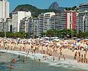 Hotéis no Brasil – Praias de Copacabana no Rio de Janeiro