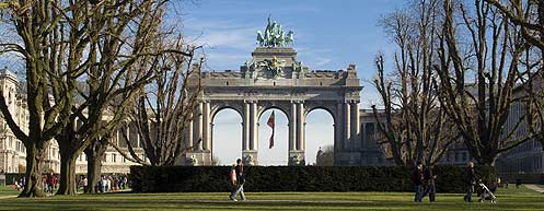 Bruxelas, capital Europ&eacute;ia.