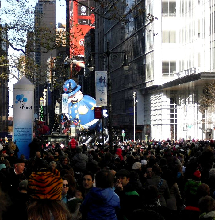 Desfile de Macy´s em Nova Iorque