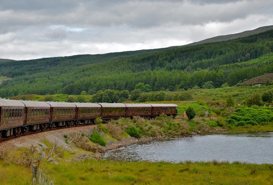 Viajar no Royal Scotsman