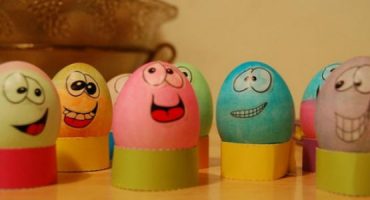 Os ovos da Páscoa mais divertidos e coloridos!