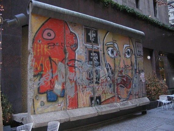 Muro de Berlin em Nova Iorque