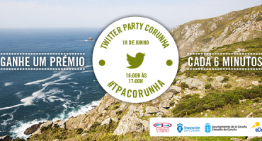 Nova Twitter Party: um prémio cada 6 minutos #TPACorunha