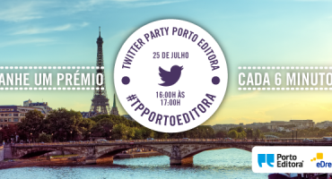 Twitter Party Porto Editora – 25 de Julho, entre as 16h e as 17h