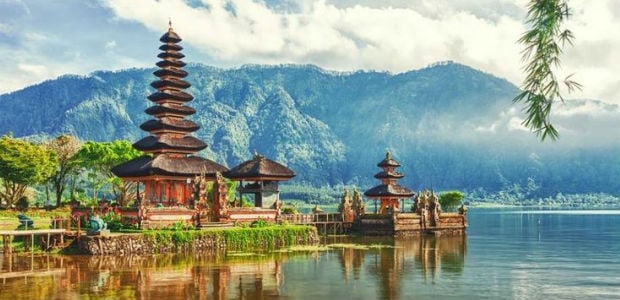 Templo de Bali: lugar cálido