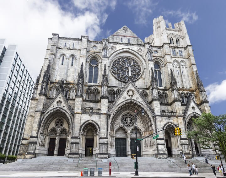 A Catedral de São João, o Divino em Nova Iorque