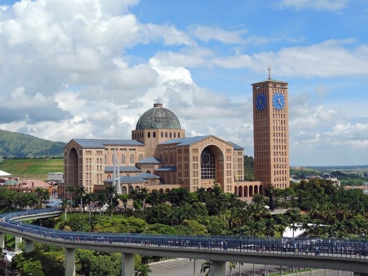 Basílica de Nossa Senhora Aparecida no Brasil