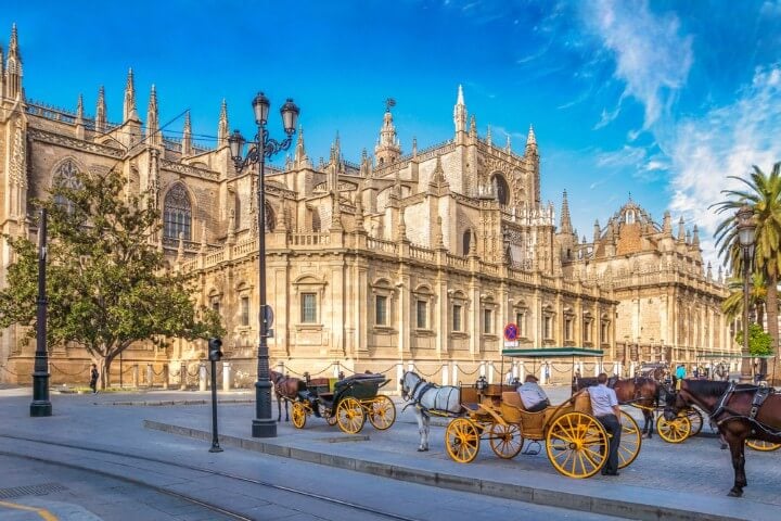 Catedral de Sevilha em Espanha