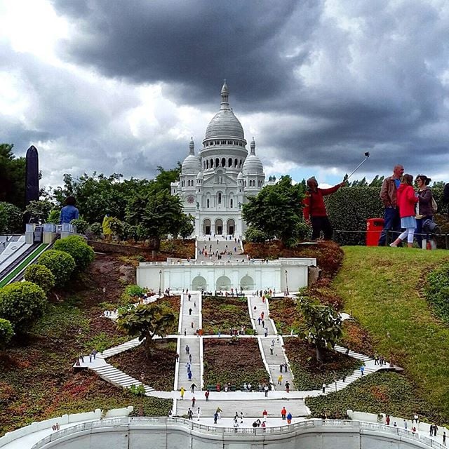 Bruxelles Mini Europe, maquettes Sacré Coeur