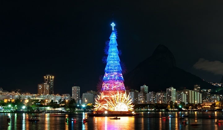 arvore natal rio de janeiro - br