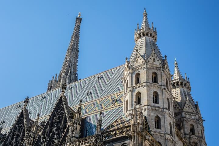 Cadetral de St. Stephens em viena - áustria