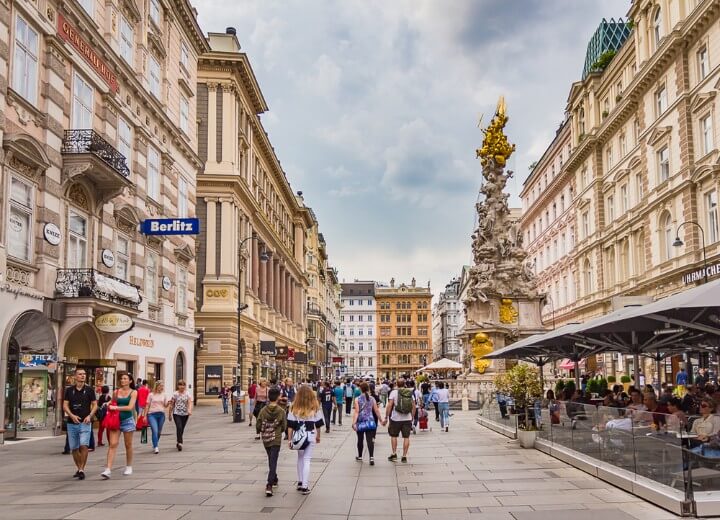 Graben em viena - áustria