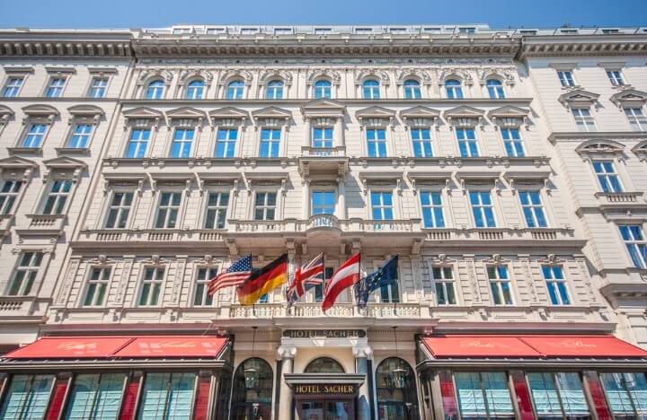 Hotel Sacher em viena - áustria