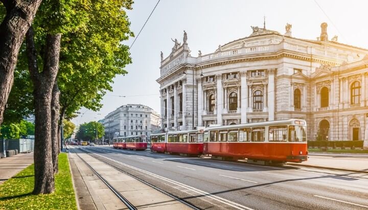 eléctricos em viena - Áustria