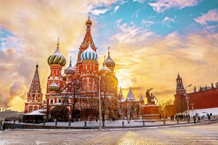 Catedral de São Basílio em Moscovo - Rússia