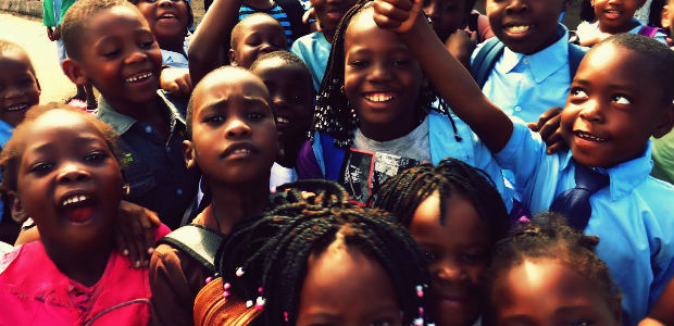 crianças em Moçambique