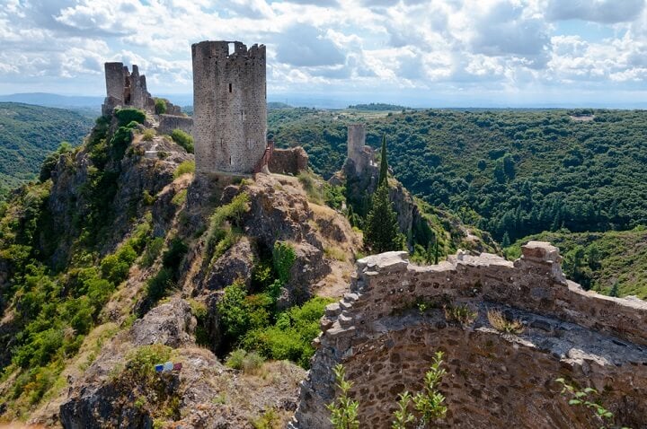 Castelo de Lastours, França