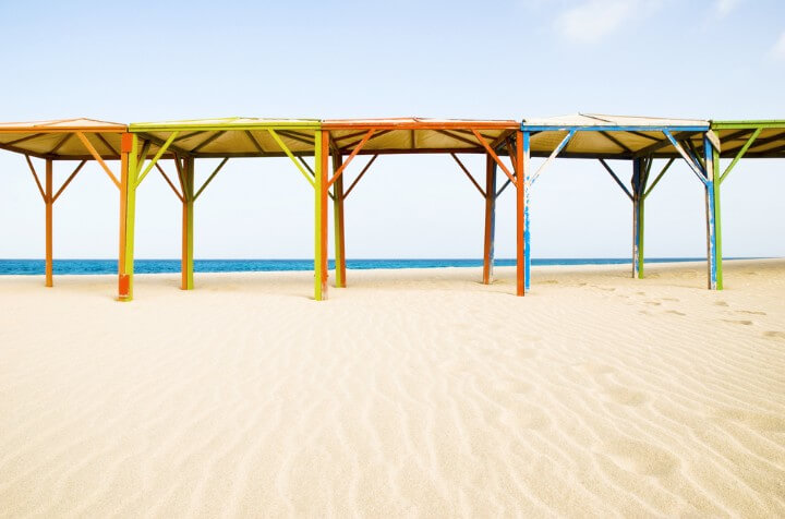 praia em cabo verde