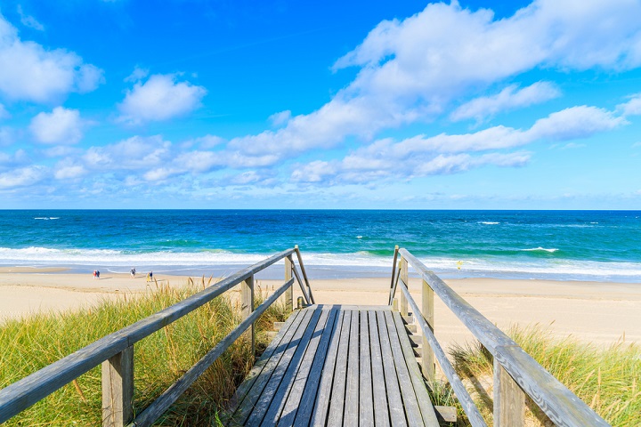 Ilha de Sylt na Alemanha