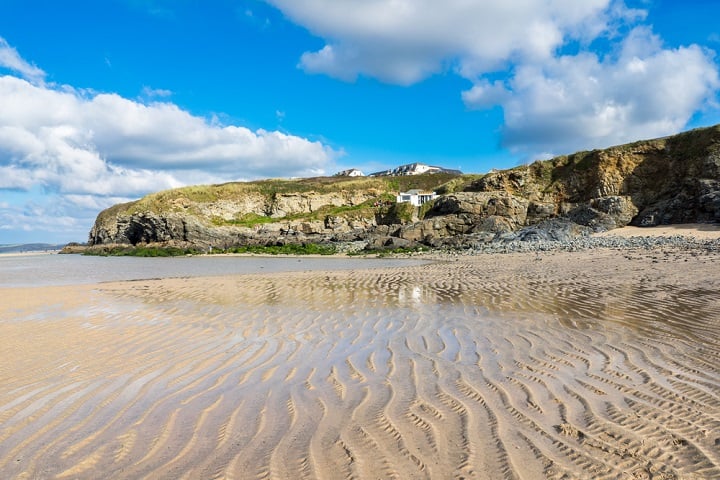 Praia de Hayle Towan - North Cornish Coast, Reino Unido