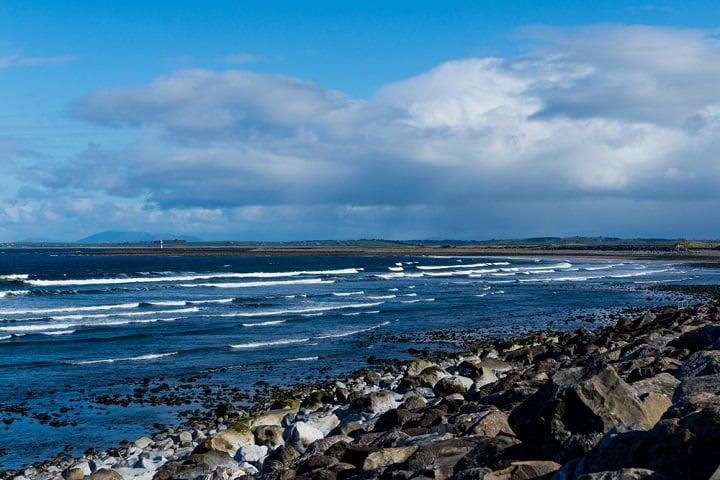 Praia de Silgo na Irlanda