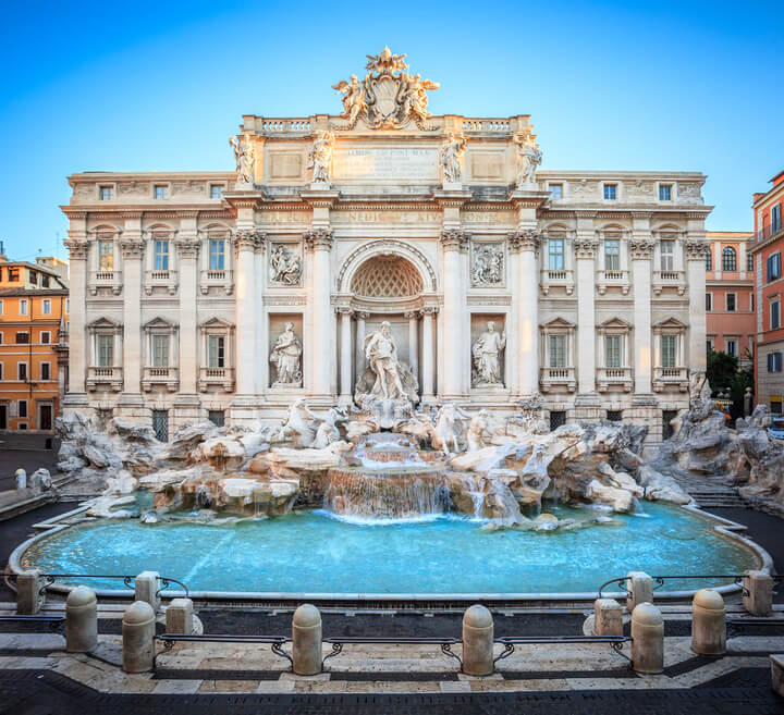 fontana de trevi moeda