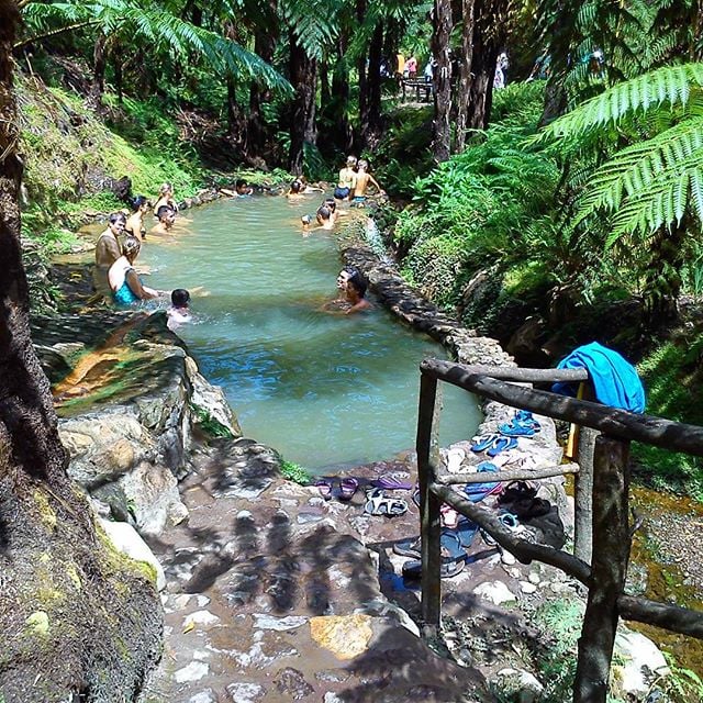 Caldeira Velha, las Azores