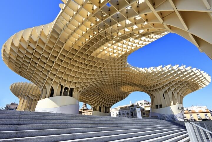 Metropol Parasol em sevilha