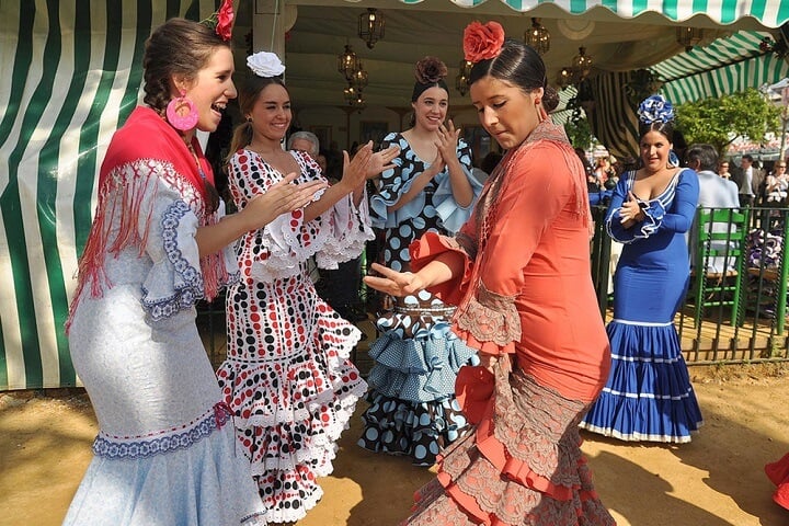 feira de abril em sevilha