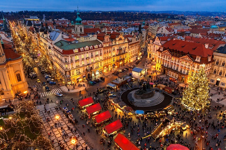 praga mercado de natal