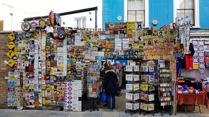 Mercado de Portobello - Londres