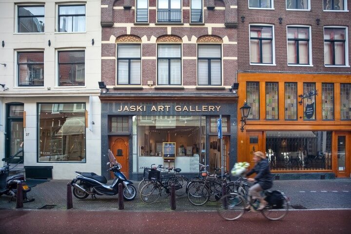 Nieuwe Spiegelstraat em amesterdão - holanda