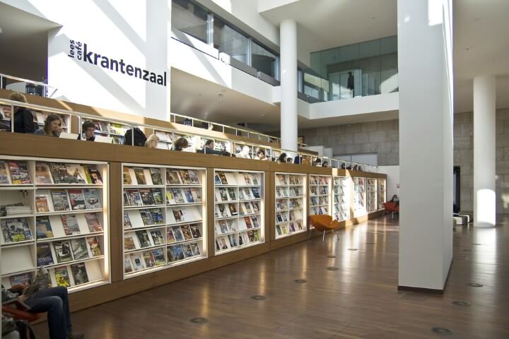 OPENBARE BIBLIOTHEEK em amesterdão - holanda