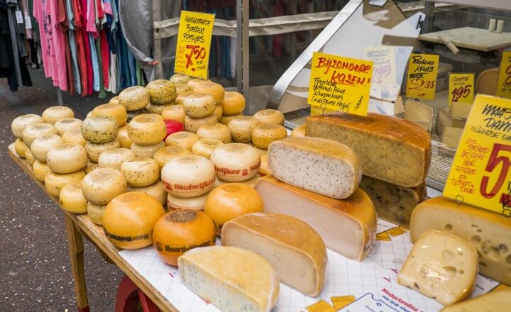 queijo holandes em amesterdao