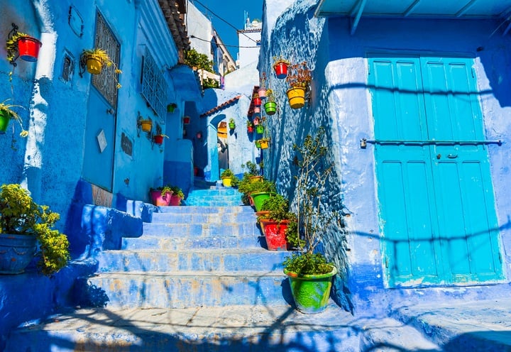 Chefchaouen - A cidade azul em Marrocos