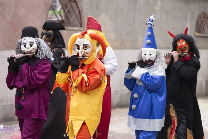 carnaval em basileia - suiça