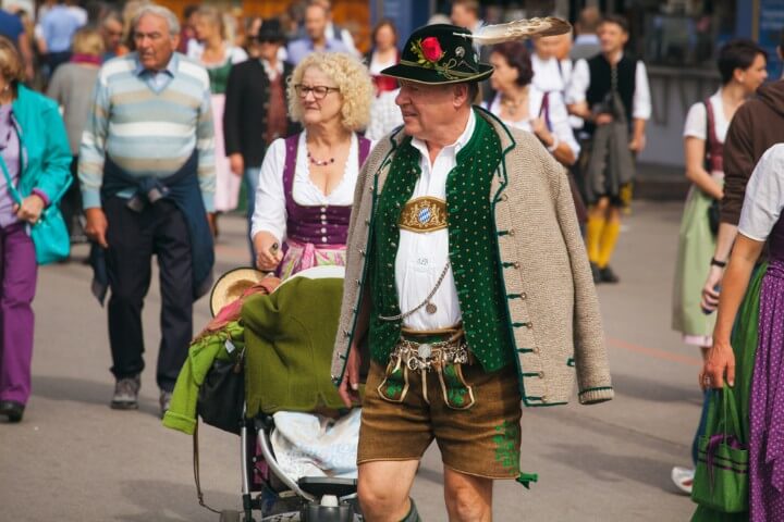 chapéus bávaros Tirolerhüte em oktoberfest