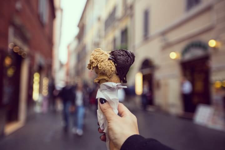 gelado em florença - itália