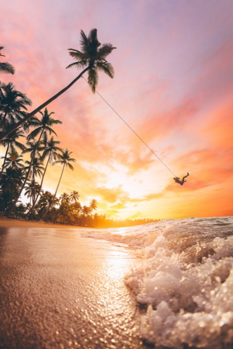 praias de areia branca República Dominicana