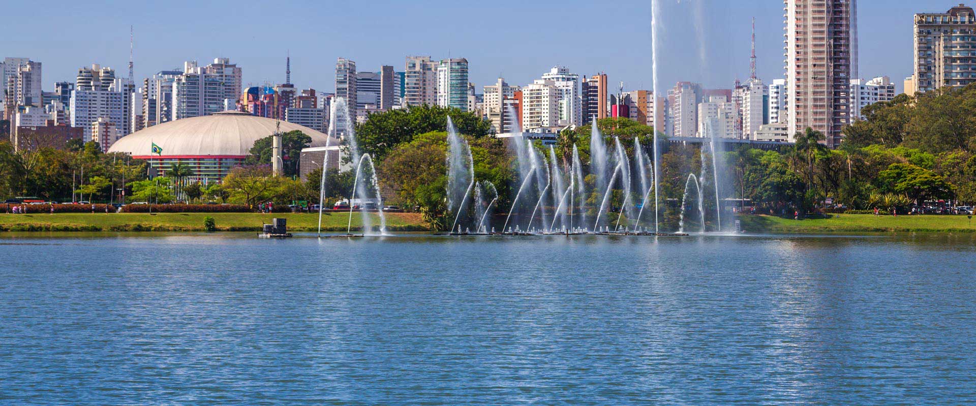 Vista da cidade de São Paulo.