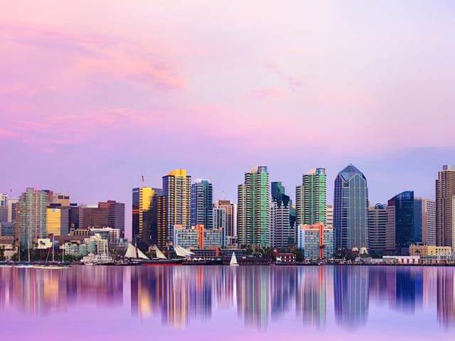 Reserva voos baratos para San Diego com a EDreams