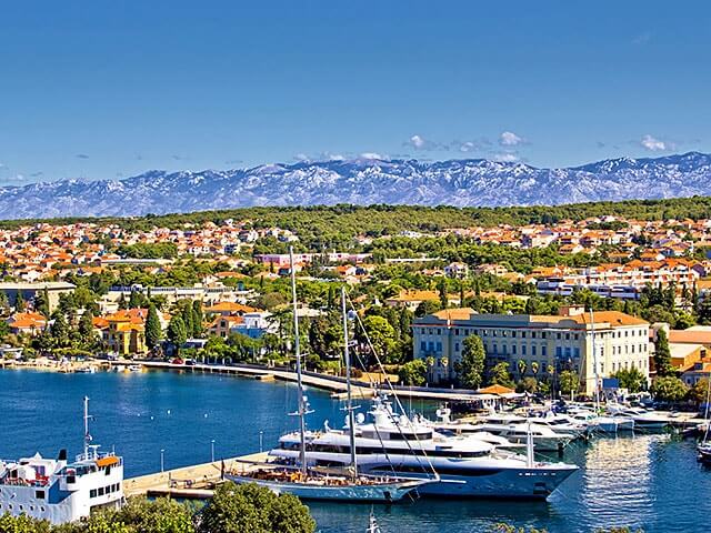 Reserve voos baratos para Zadar com a EDreams
